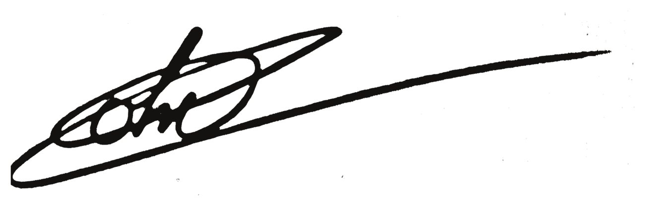 John Naiker’s signature